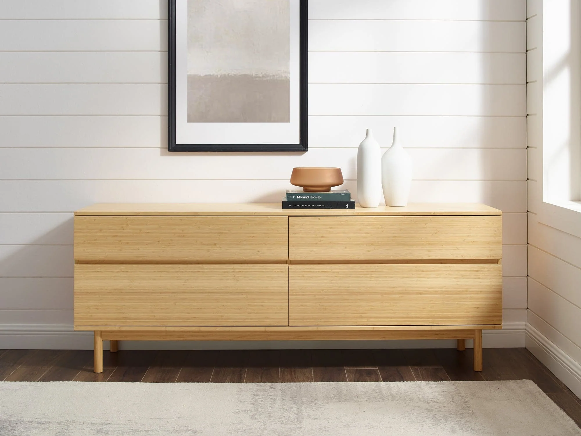 Monterey 4 Drawer Double Dresser - Image 3
