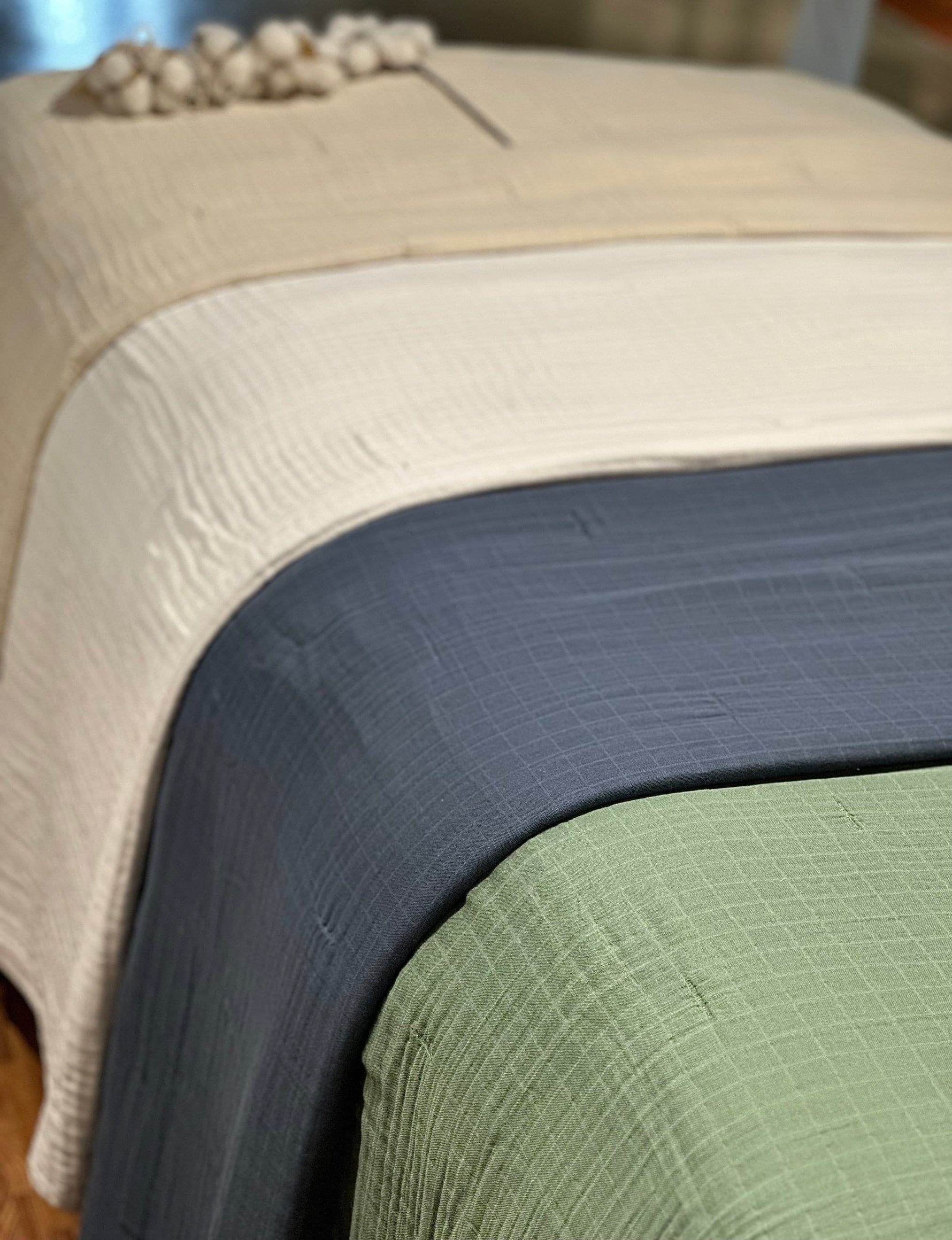 Natural Sleep Organic Cotton Muslin Blanket - Image 4