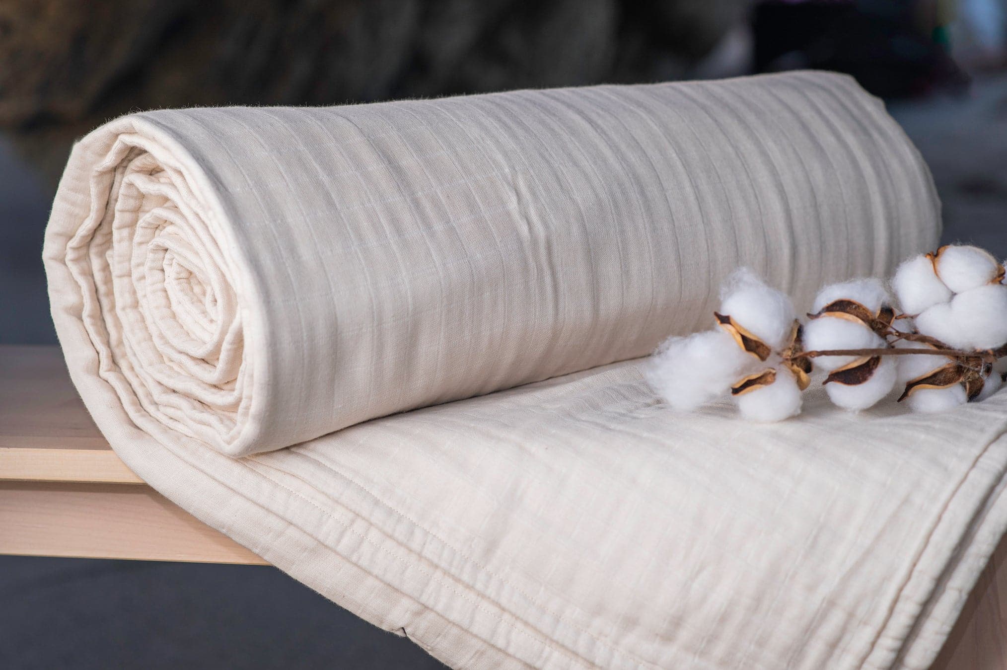 Natural Sleep Organic Cotton Muslin Blanket - Image 8