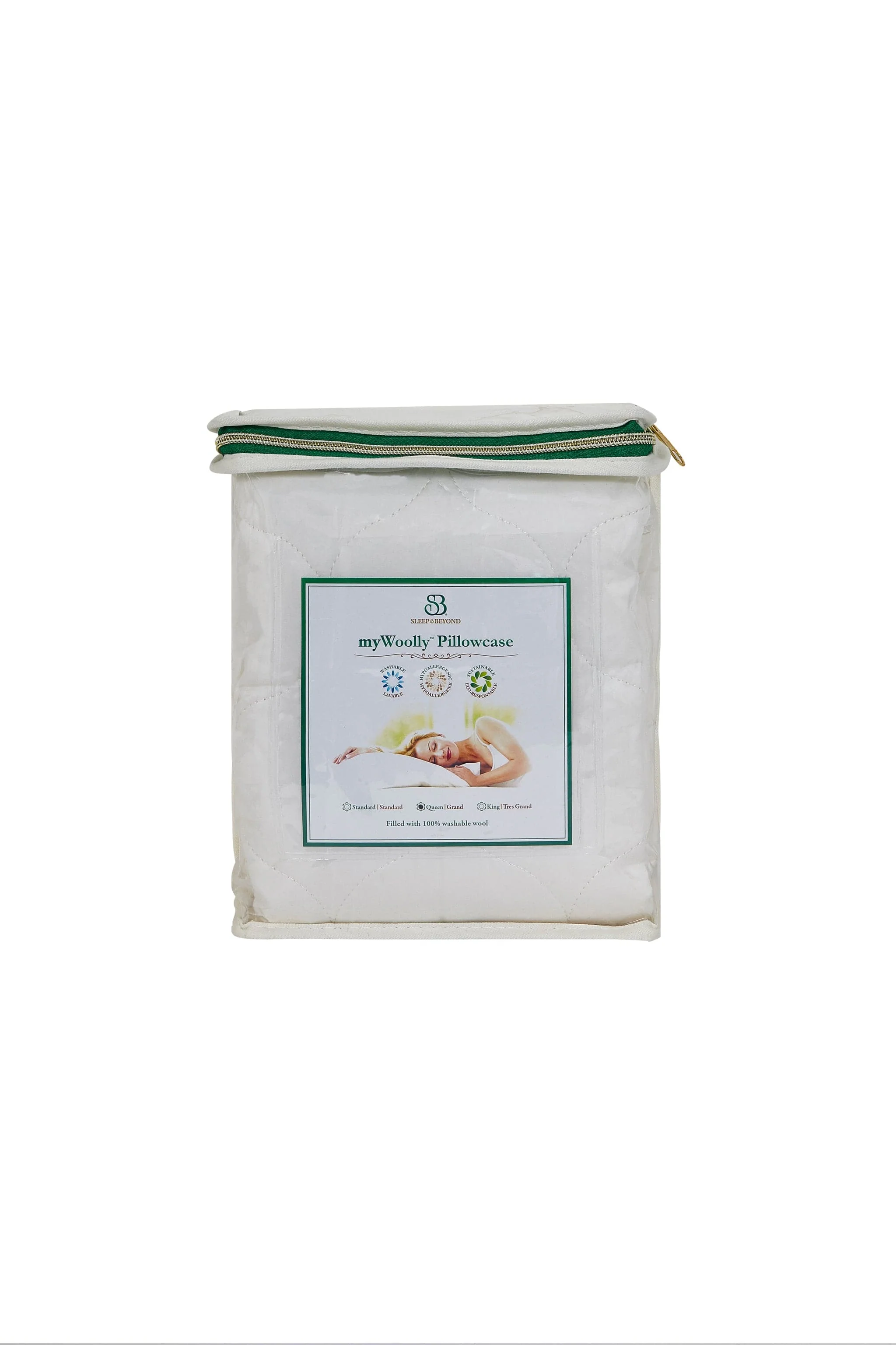 Natural Sleep Woolly Pillow Case - Image 3