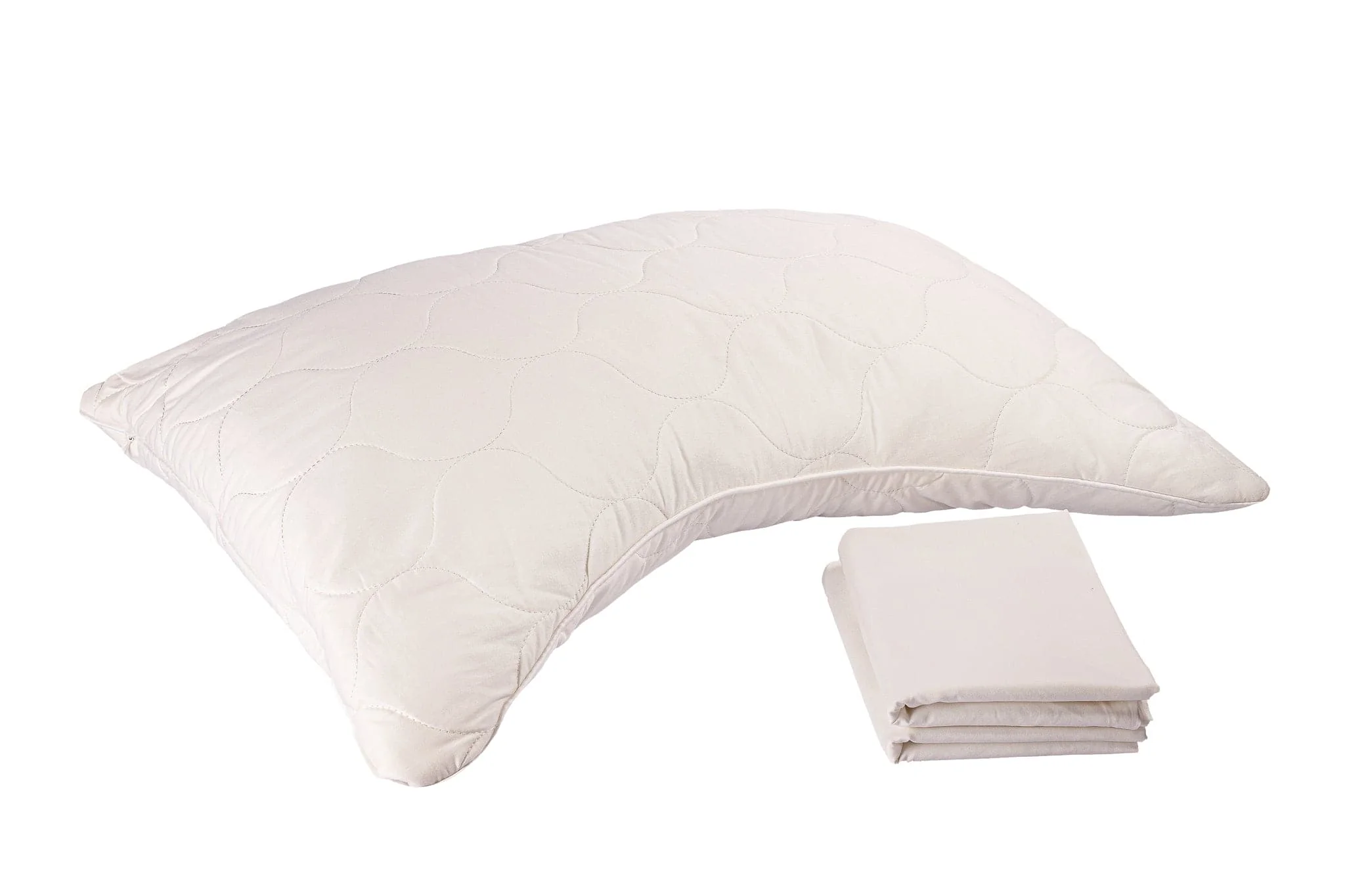Natural Sleep Adjustable Woolly Side Pillow - Image 6