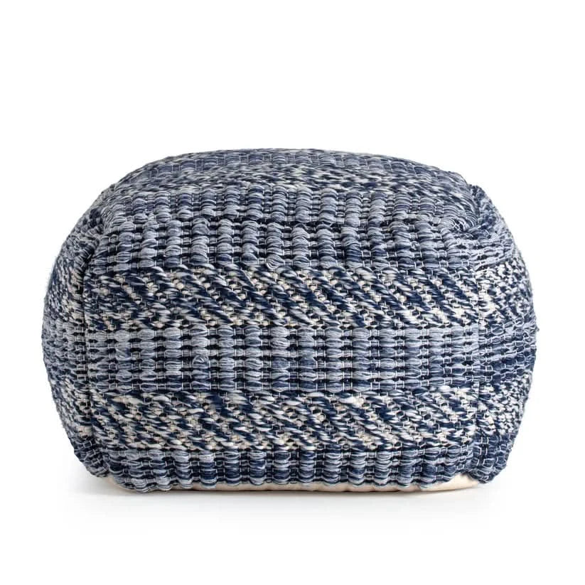Navy Gravy Pouf - Image 2
