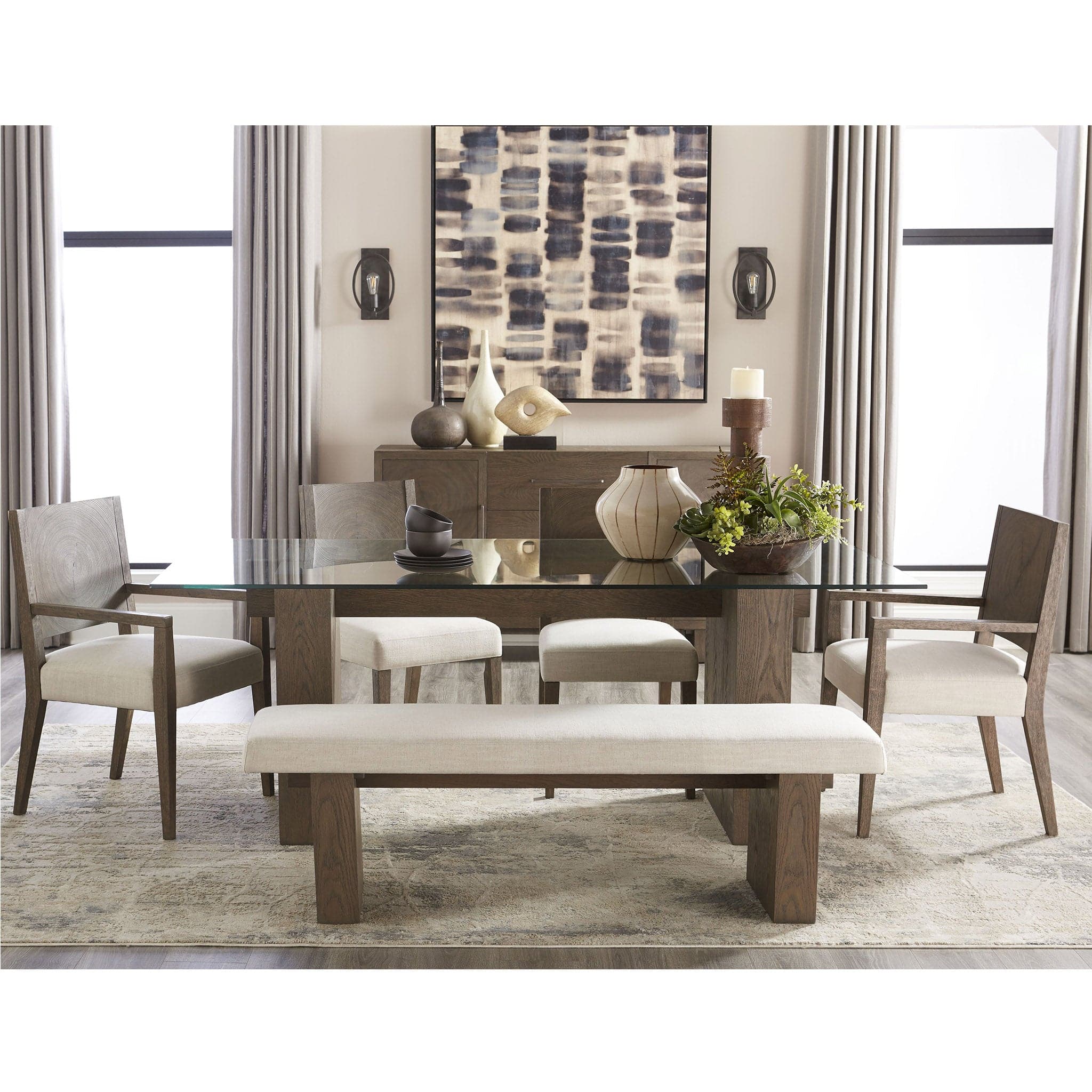 Oakland Wood Arm Chair (Set of 2) - Image 7
