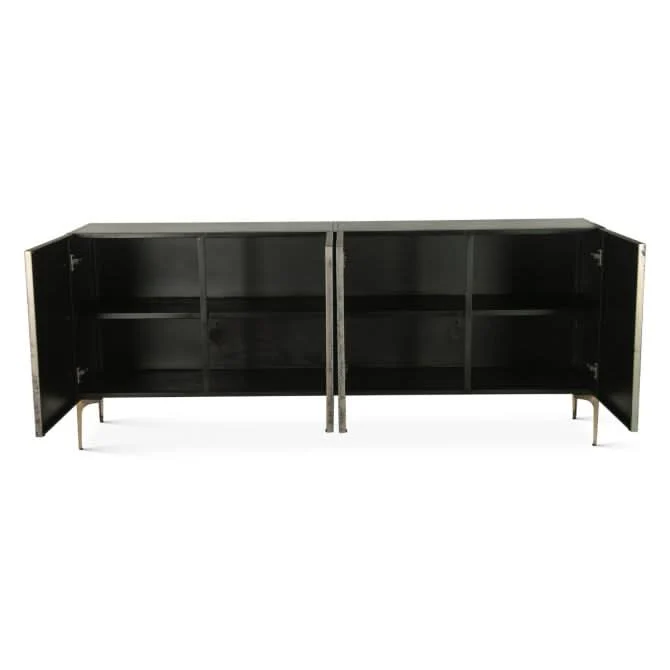 Odessa Modern Four Door Buffet Cabinet - Image 2
