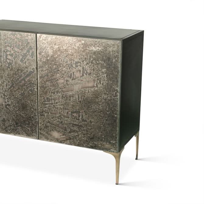 Odessa Modern Four Door Buffet Cabinet - Image 5