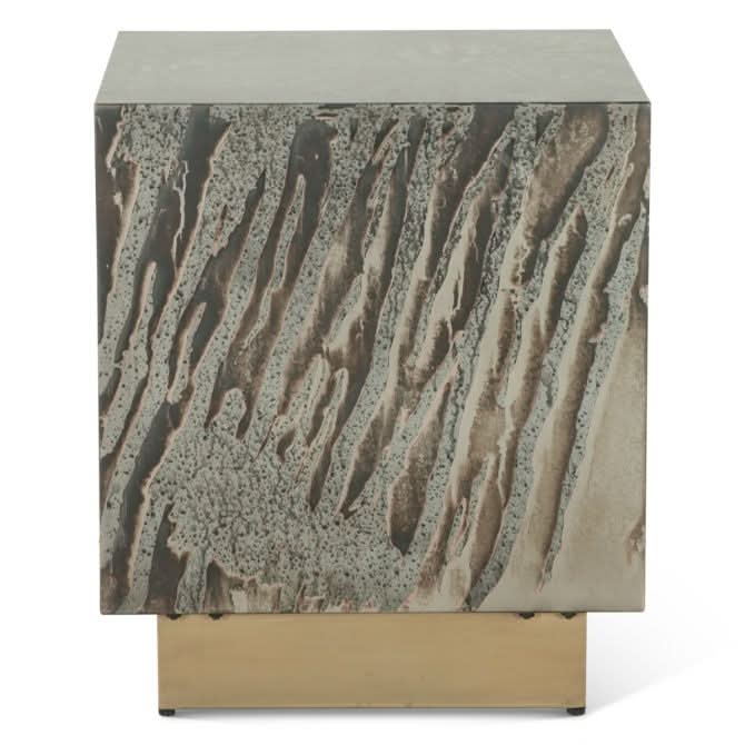Odessa Modern Industrial Side Table - Image 2