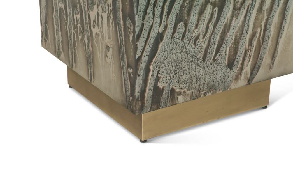 Odessa Modern Industrial Side Table - Image 3