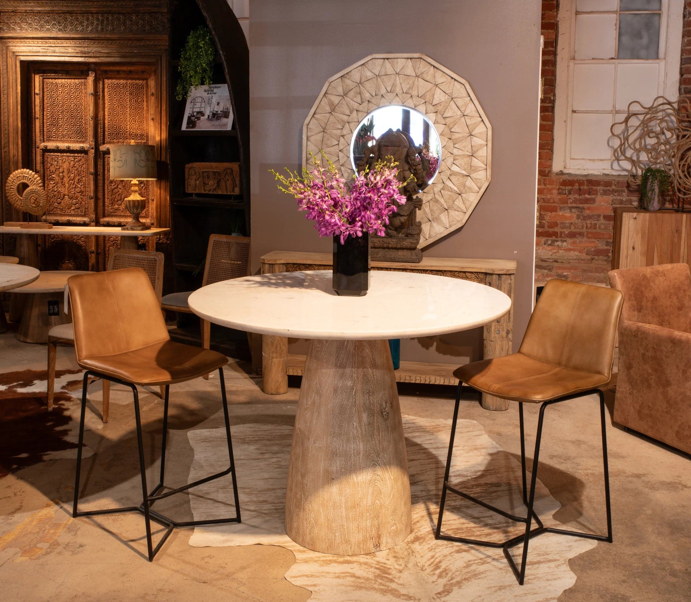 Palm Desert Round Gathering Table - Image 4