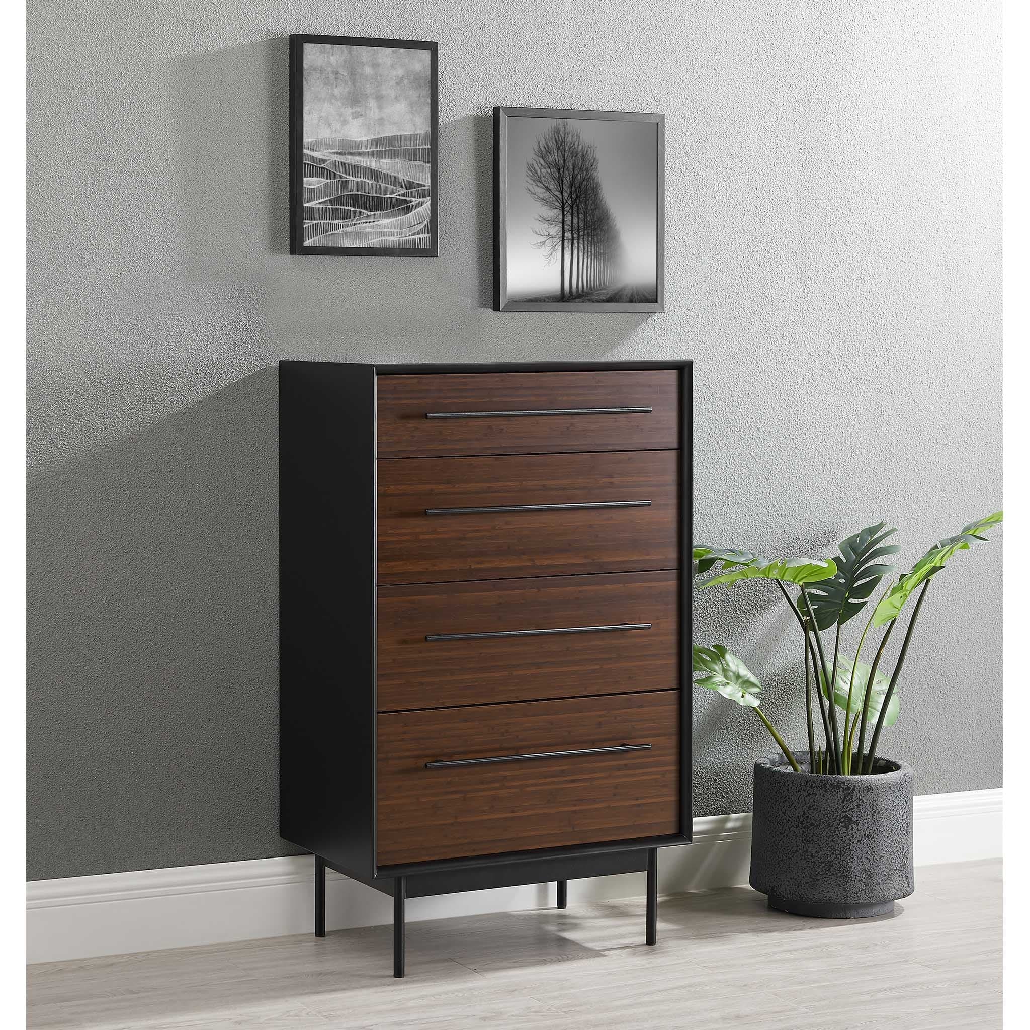 Park Avenue 4 Drawer High Chest - Image 3