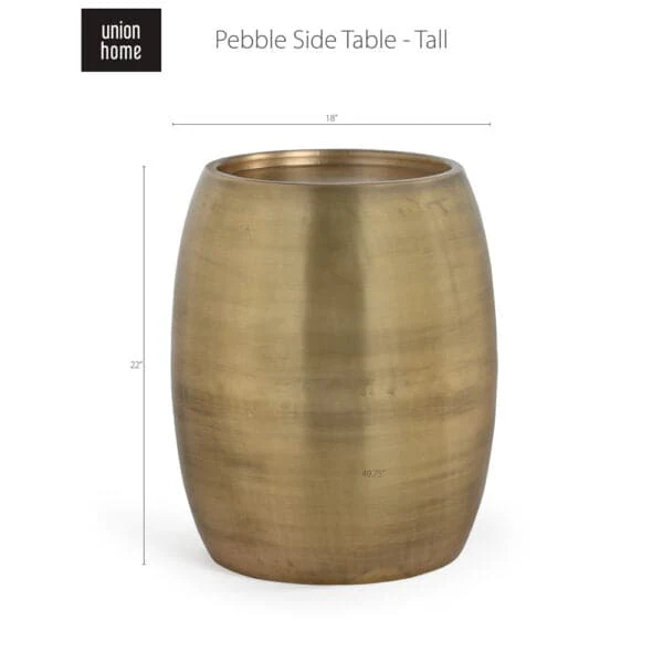 Pebble Round Side Table - Image 9