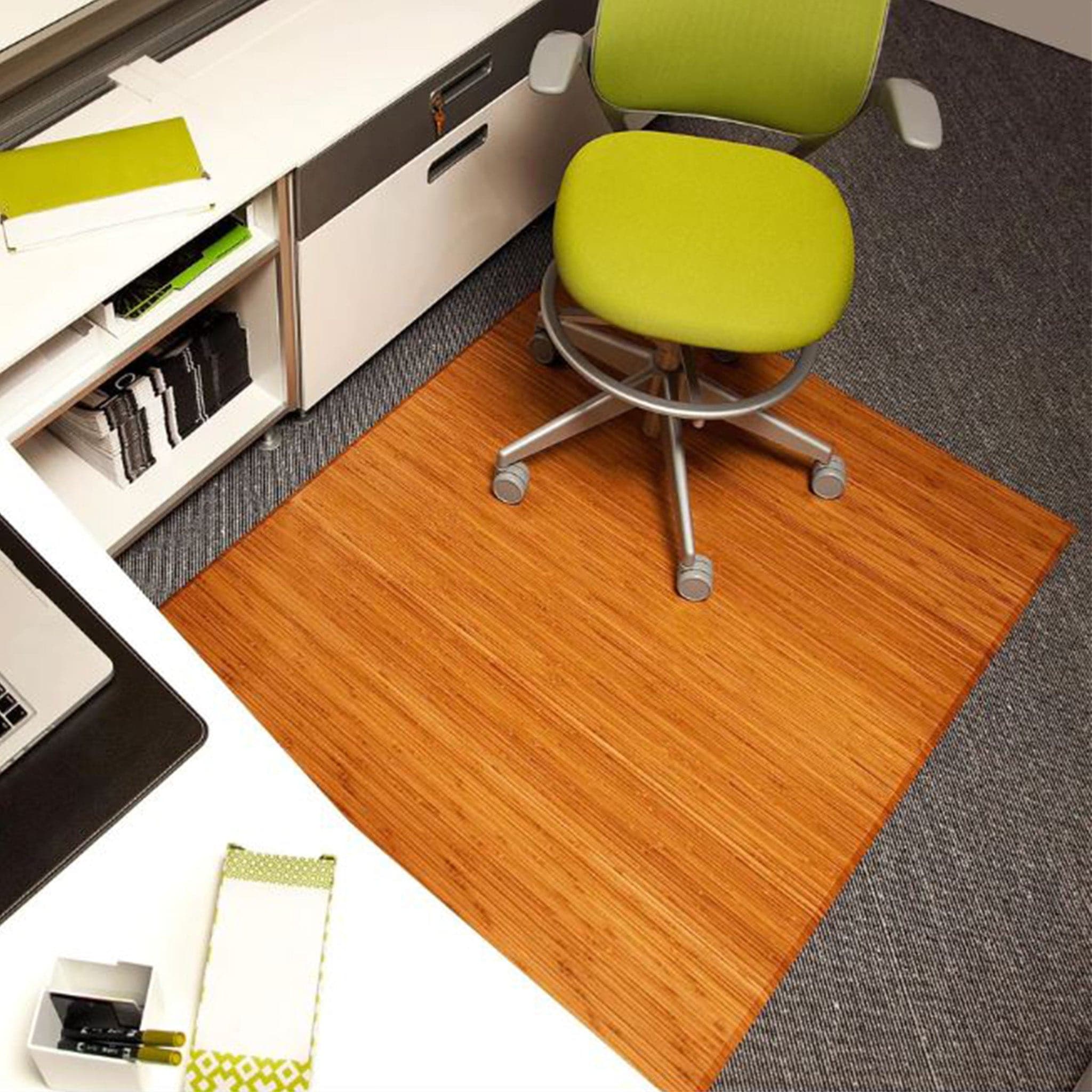 Plush Bamboo Chair Mat - Image 3