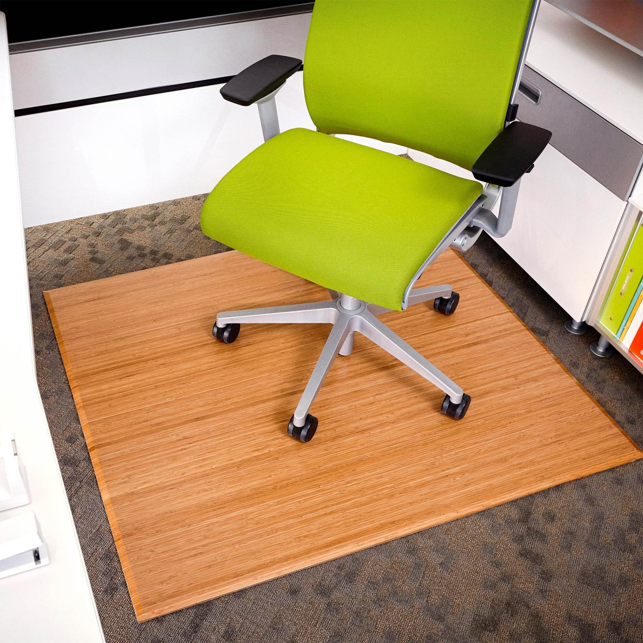 Plush Bamboo Chair Mat - Image 5