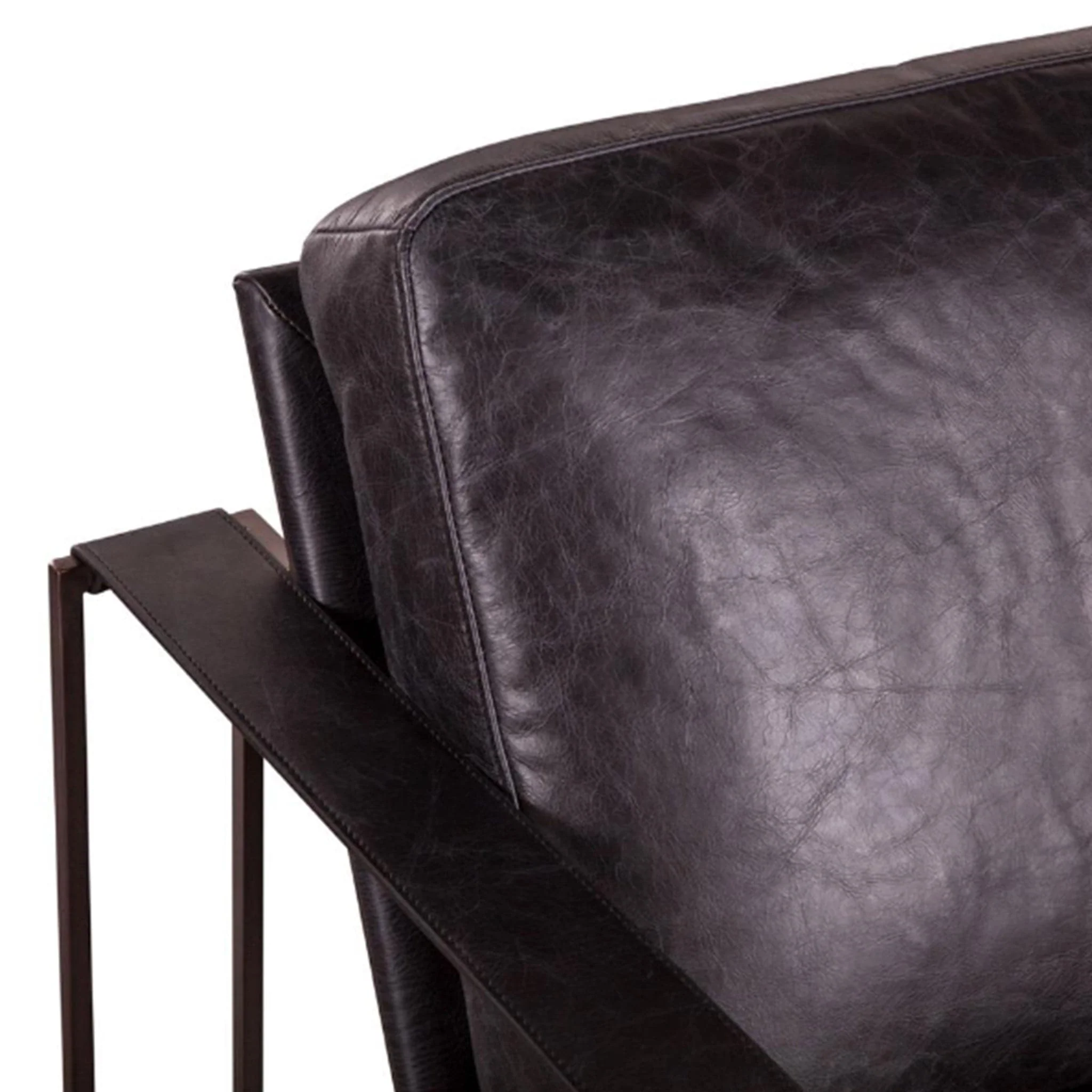 Portlando Leather Armchair - Image 7