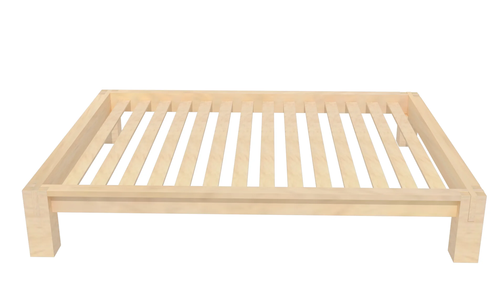 Raku Tatami High Rise Bed - Image 11
