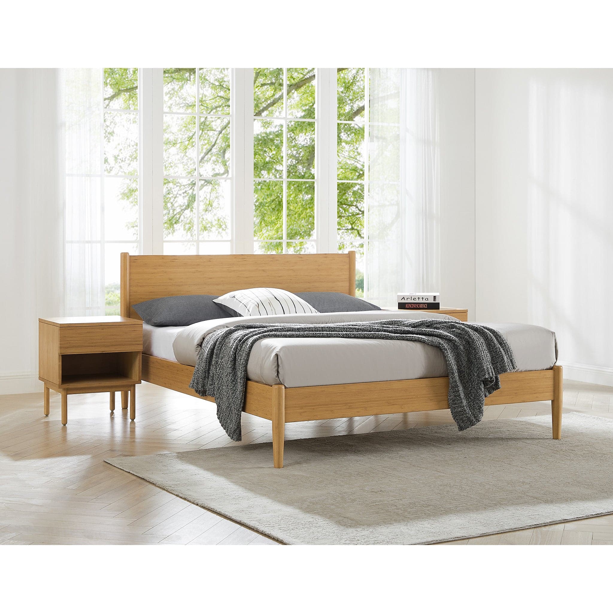 Ria 1 Drawer Nightstand - Image 6