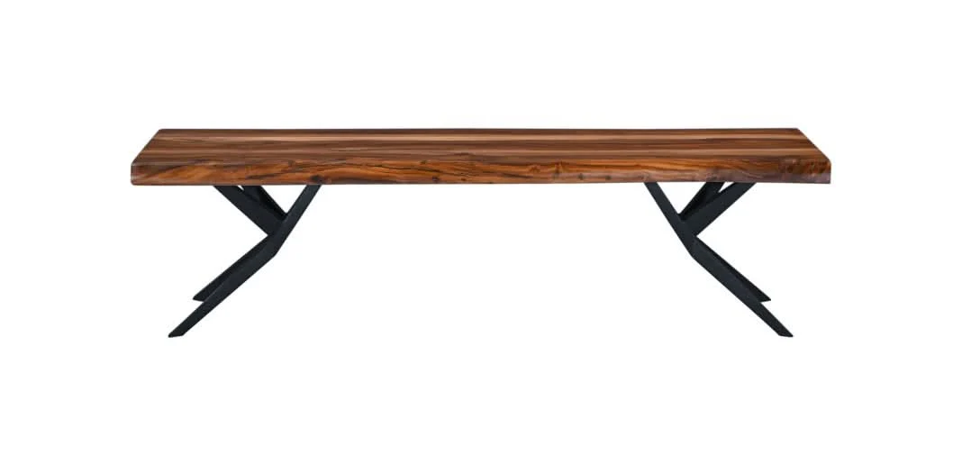 Rosewood Live Edge Bench - Image 3