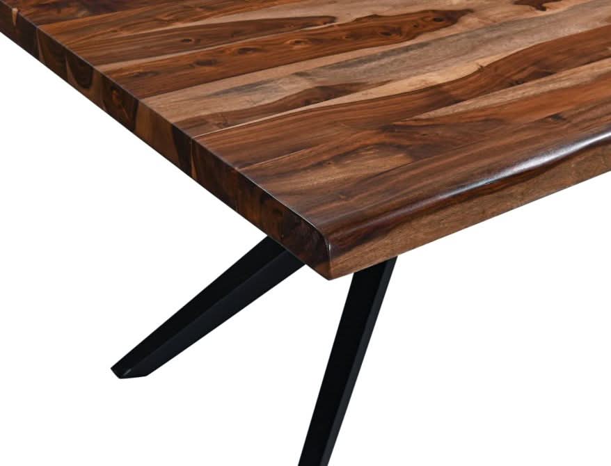 Rosewood Live Edge Dining Table - Image 4