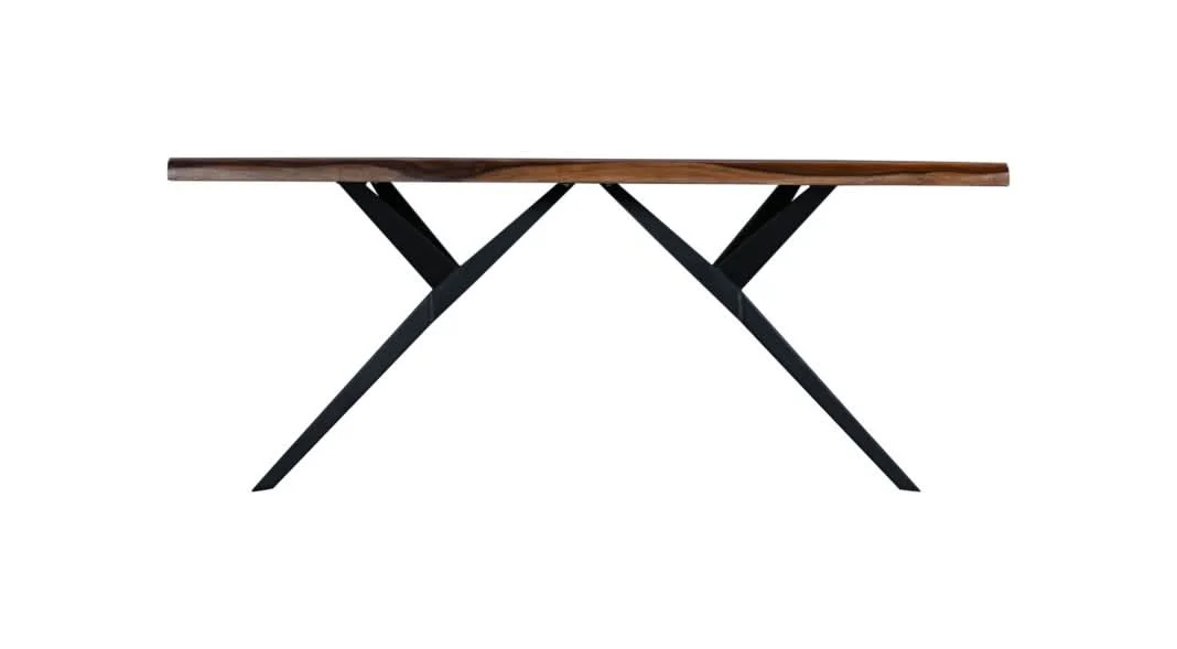 Rosewood Live Edge Dining Table - Image 5