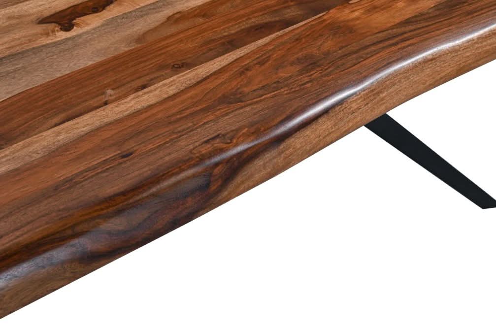 Rosewood Live Edge Dining Table - Image 7