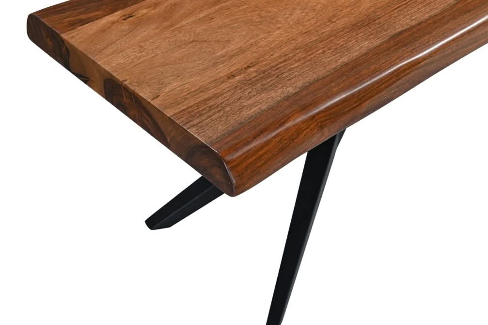 Rosewood Live Edge Long Bench - Image 6