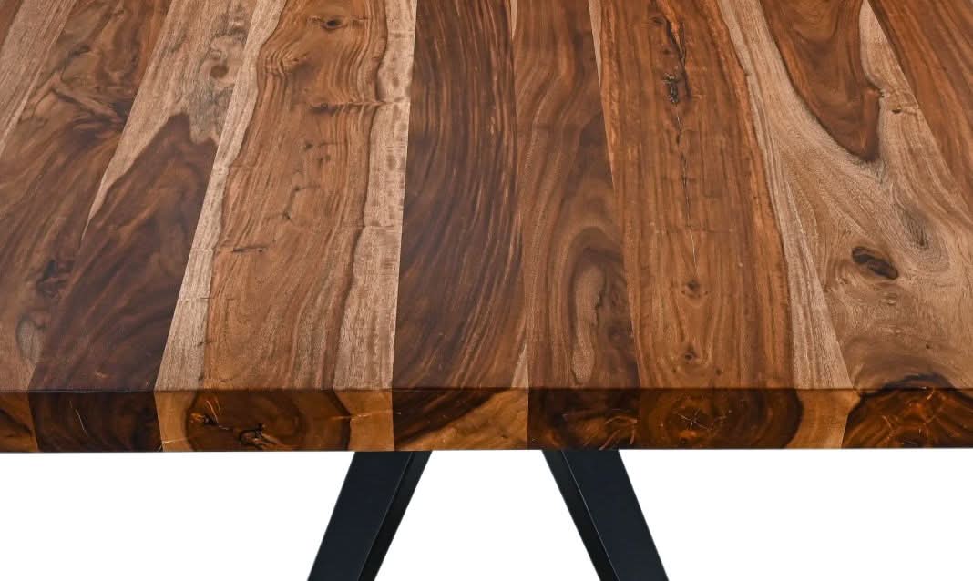 Rosewood Live Edge Long Dining Table - Image 10
