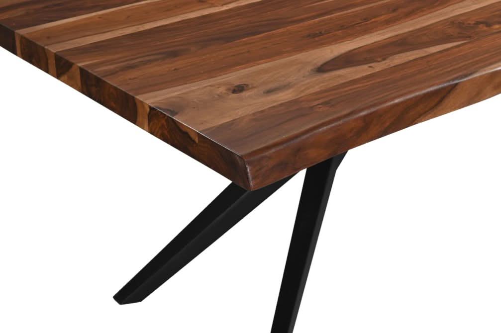 Rosewood Live Edge Long Dining Table - Image 5