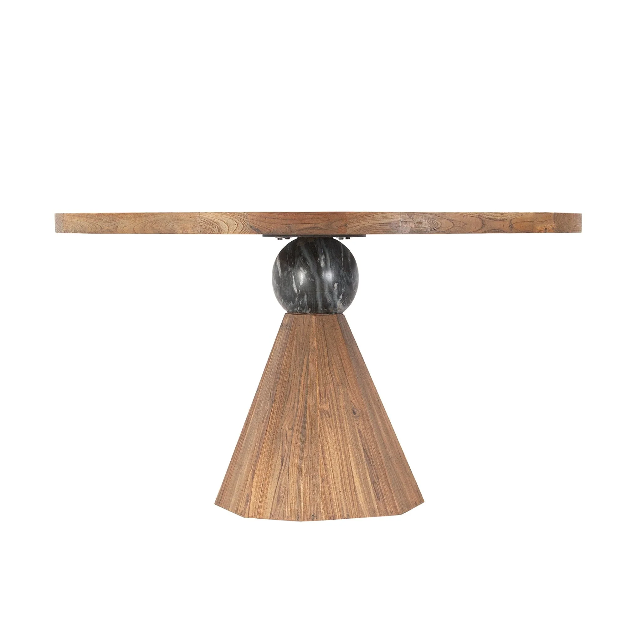 Rustic Revival Round Table - Image 2