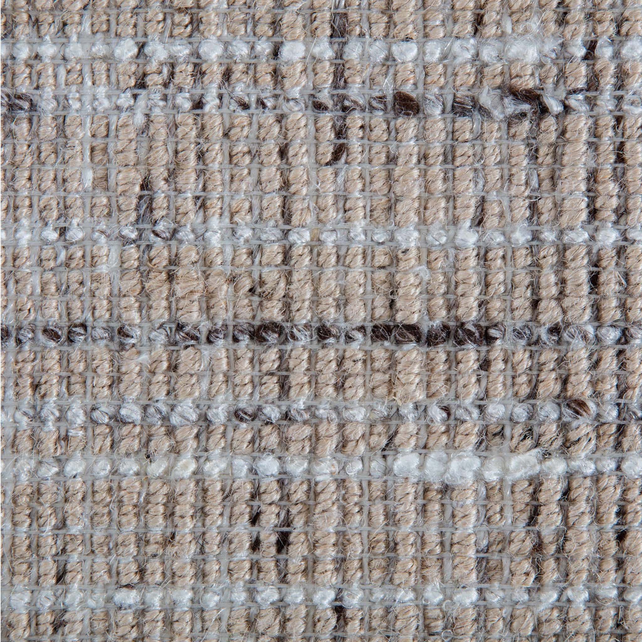 Sallisaw Tan Jute and Wool Rug - Image 3