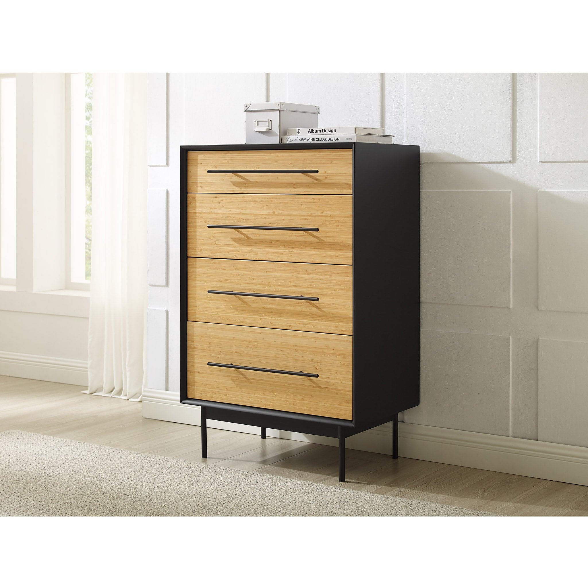 Santa Cruz 4 Drawer High Chest - Image 3