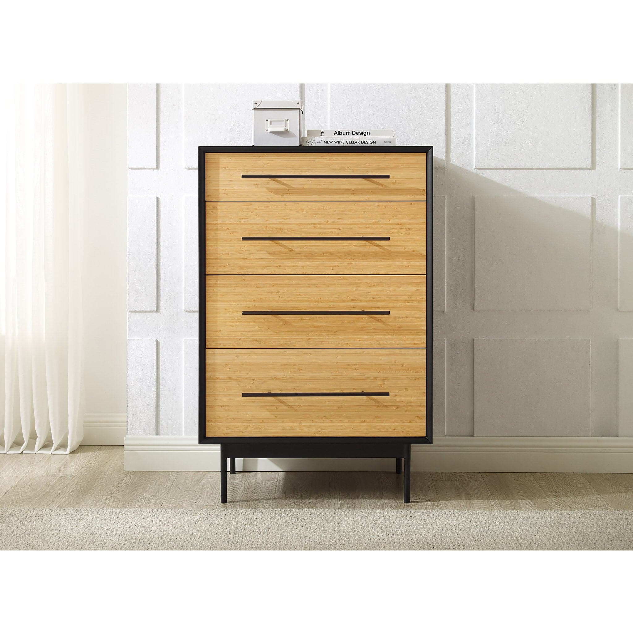 Santa Cruz 4 Drawer High Chest - Image 5