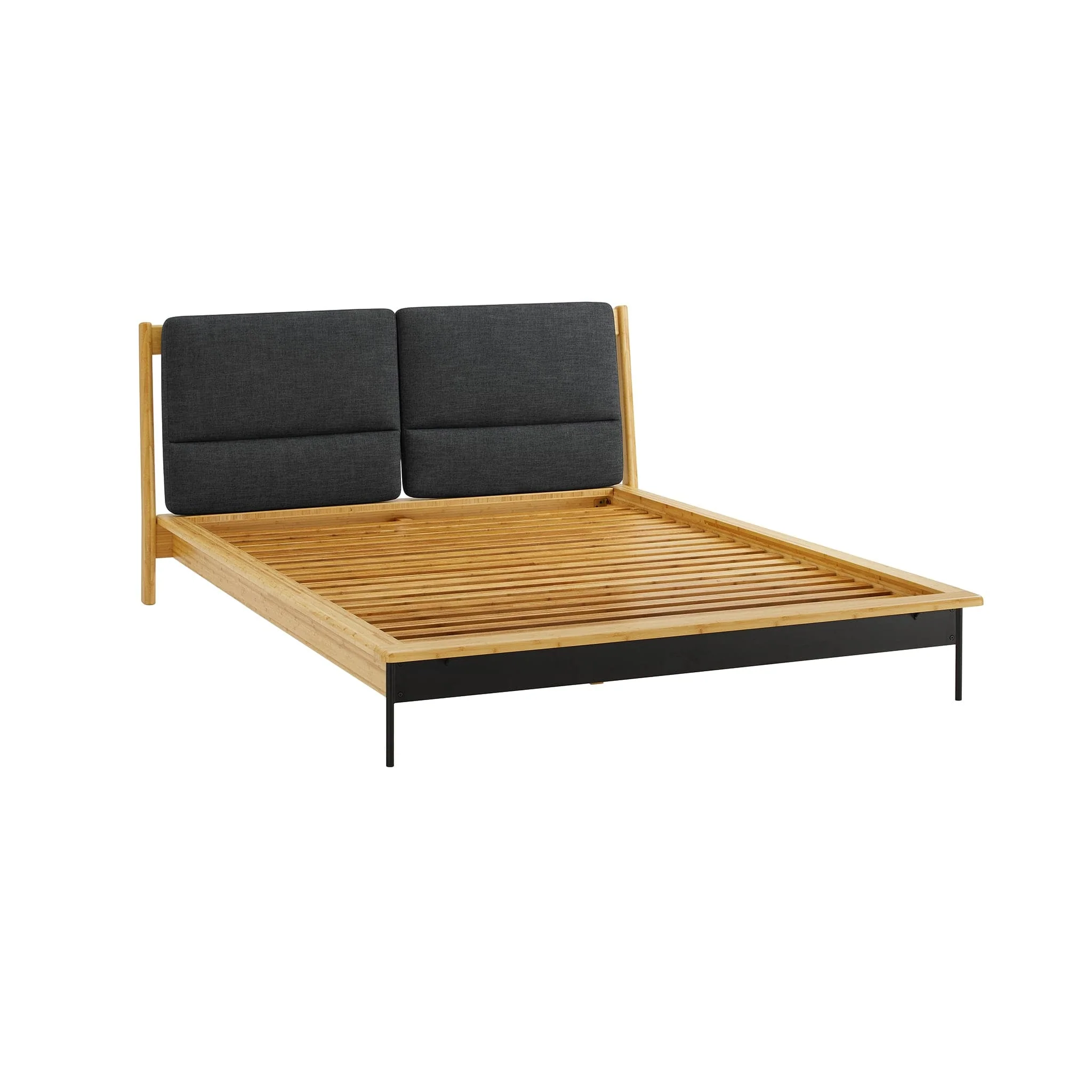 Santa Cruz Platform Bed with Fabric - Image 12