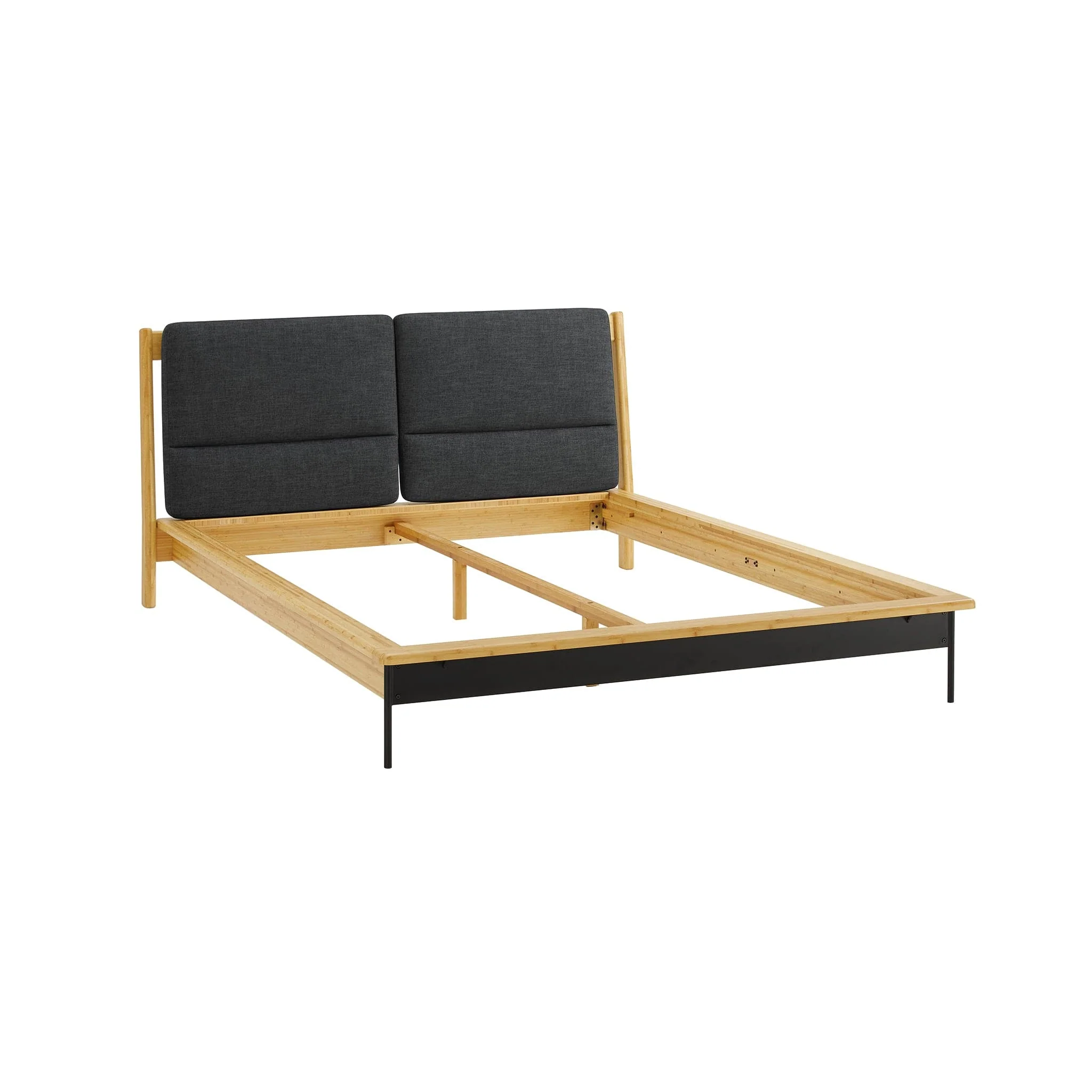 Santa Cruz Platform Bed with Fabric - Image 13