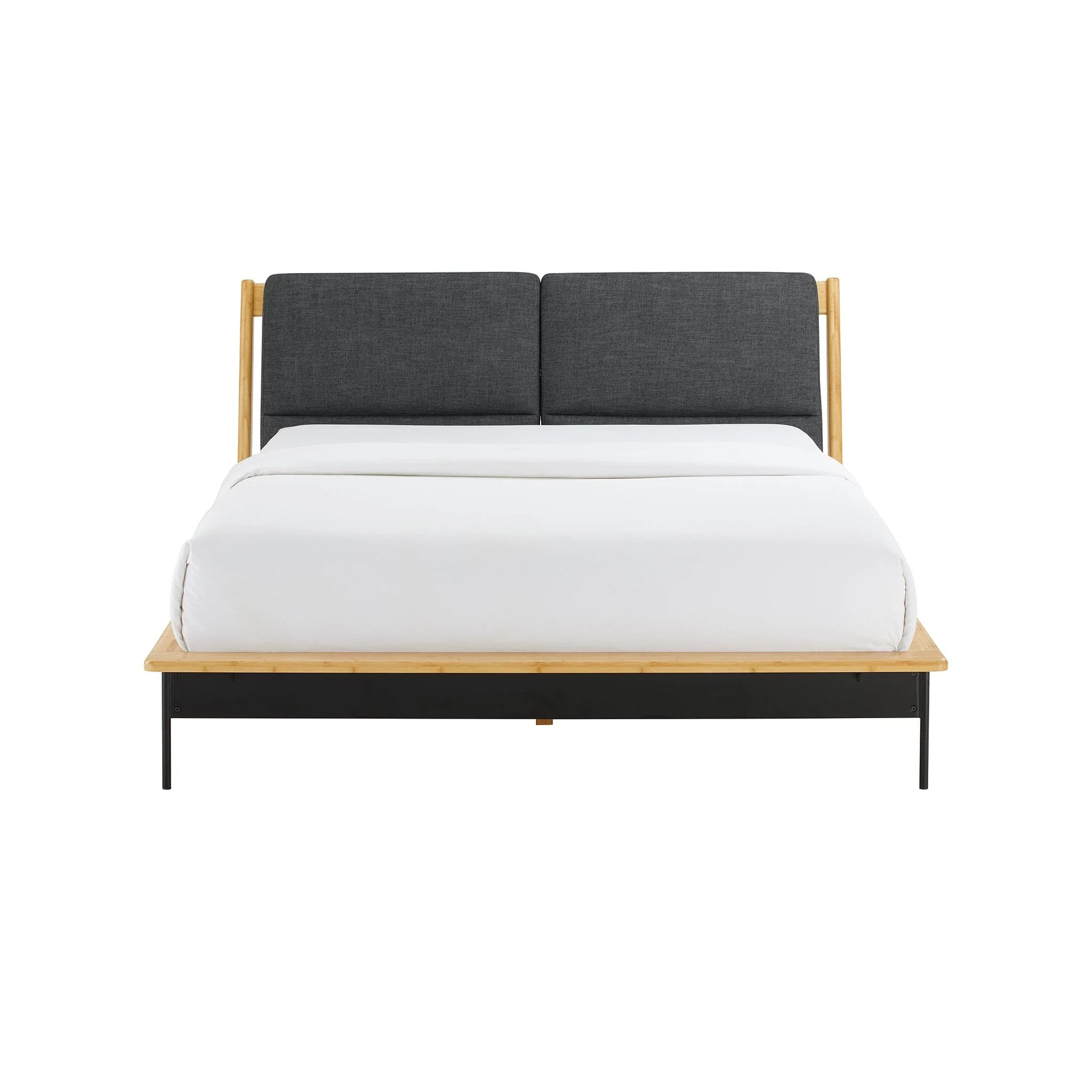 Santa Cruz Platform Bed with Fabric - Image 2