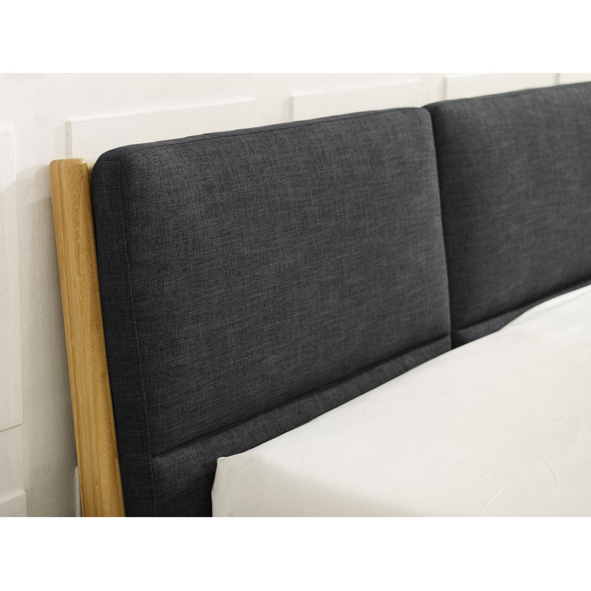 Santa Cruz Platform Bed with Fabric - Image 5