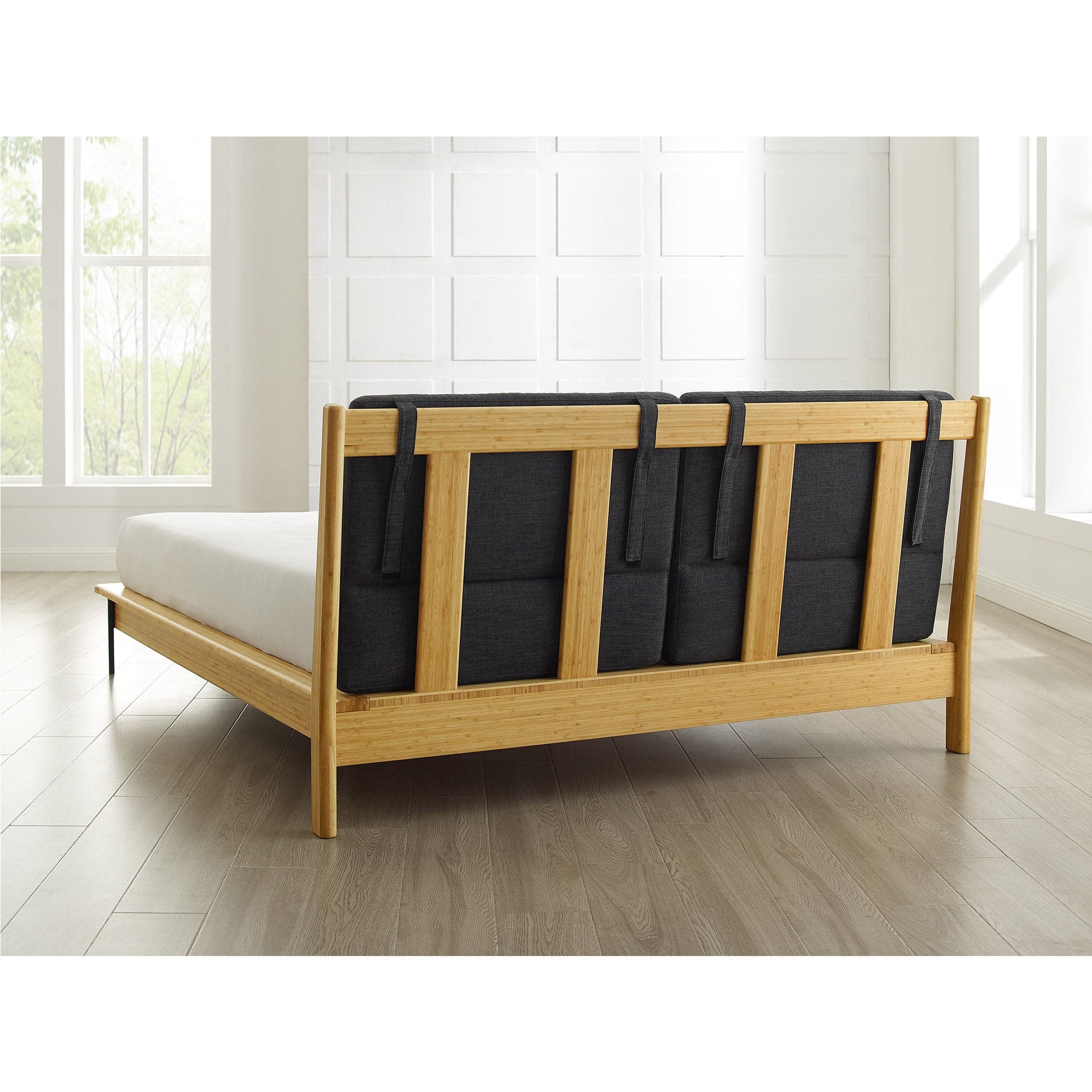 Santa Cruz Platform Bed with Fabric - Image 9