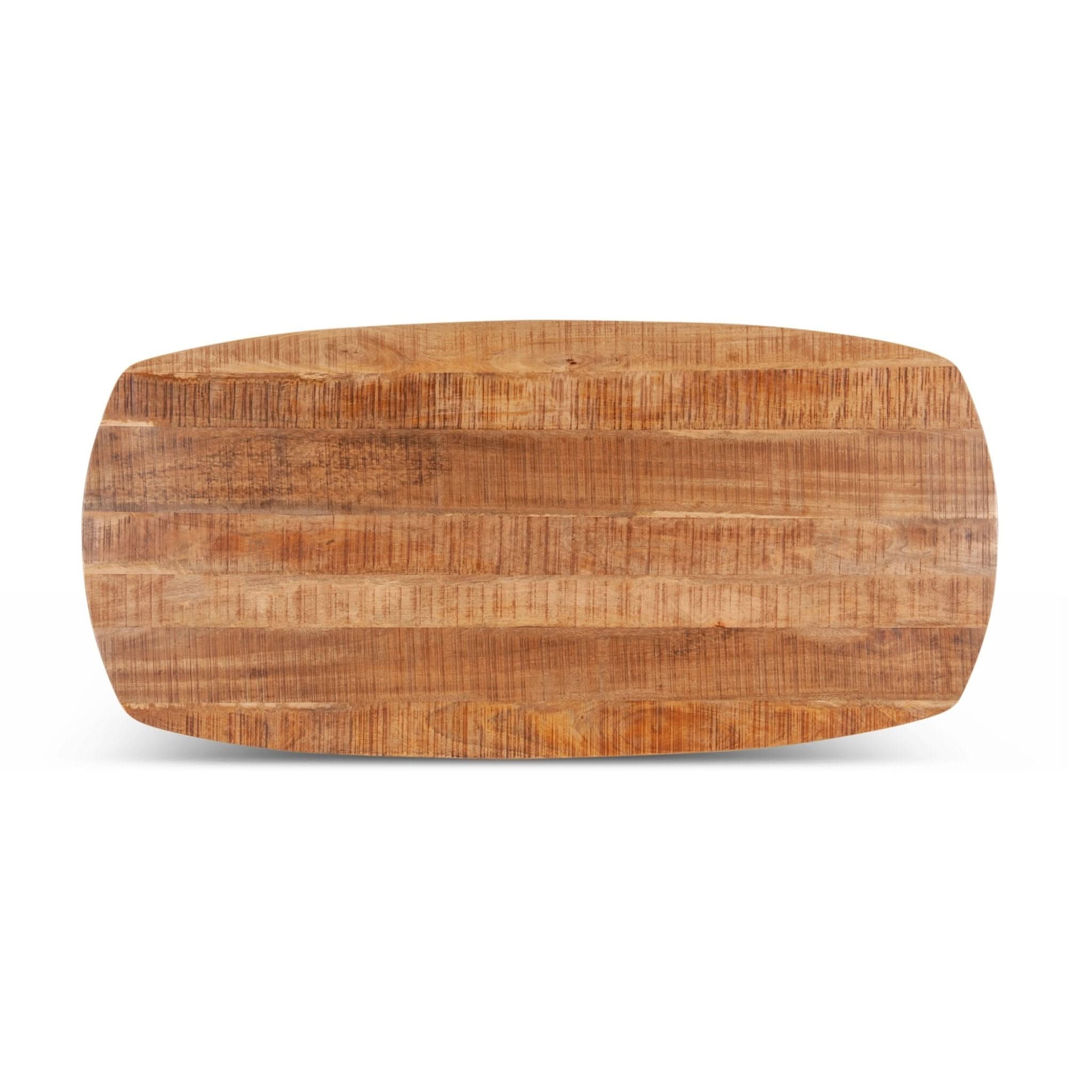 Santa Margherita Mango Wood and Iron Dining Table - Image 7