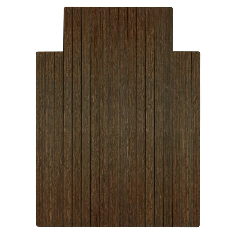 Standard Bamboo Chair Mat with Lip - Image 2