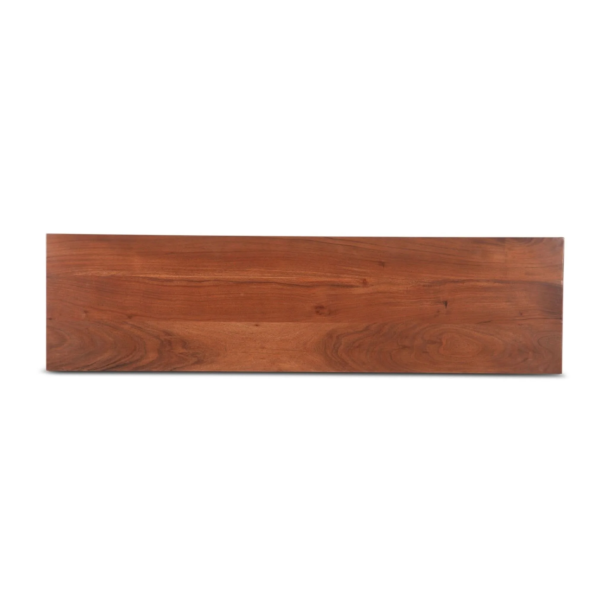 Stavenger 60" Acacia Wood Counter Bench in Cinnamon Brown - Image 4