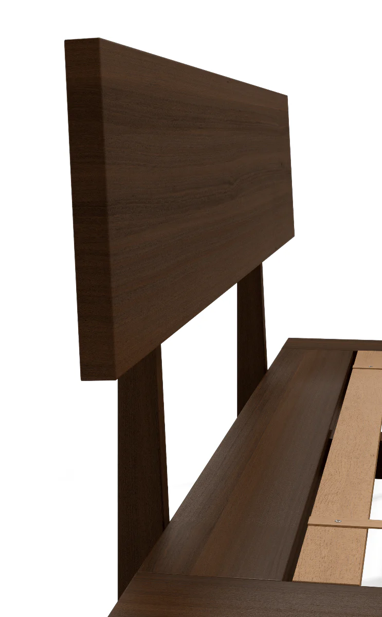 Takuma Japanese Platform Bed Headboard - Image 2