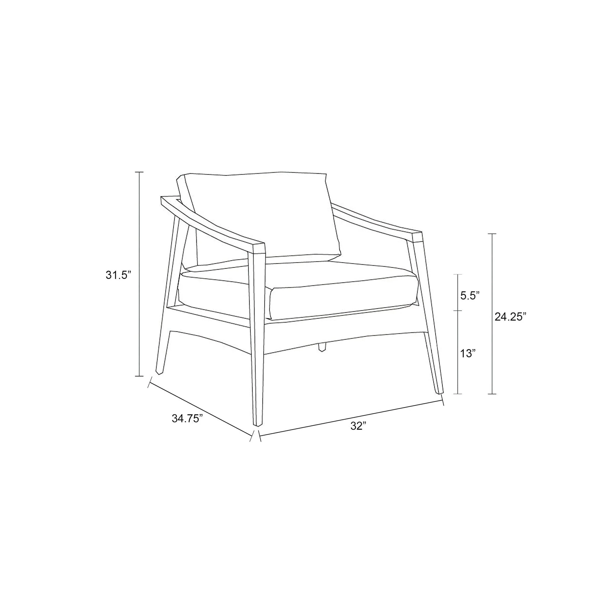 Tango Club Chair - Image 20